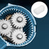 20Pcs 6102AA 0.5 MECCANIXITY Plastic Gears Plastic Worm Gears Model Reduction Gear for RC Car Model DIY Robot,White