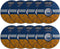 GoYonder 10 Pack 4.5" Cutting Wheel for Metal, Ultra Thin Cut-Off Wheel for Angle Grinders, Blue