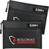 ROLOWAY Fireproof Bag (9.6 x 6.6 inches), 5200 F Heat Insulated, Zippered Fireproof Money Organizer for Cash, 2-Pack