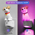 Kids,3D 3000K,Dog L LOHAS LED Night Light for Cute Puppy Night Lights,Schnauzer with Dusk to Dawn Sensor, RGB+Soft