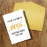 Qiliji Funny Birthday Card for Boss Manager, Thank You Card for Bosses, Bosses Day Card for Men Women, You're The Boss