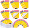 Janlaugh 48 Pads 1440 Sheets Teachers Sticky Notes, Pencil Shaped Note Pads, Cute Self Adhesive Memo Pads for Kids