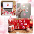 Pasimy 24 Sets Valentines Day Sticky Notes with Pens - Stationery Gift Notepads for Students Office School Class