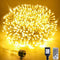 Soagrc132FT 400 LED Warm White String Lights, 8 Modes Fairy Lights with