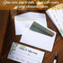 Outus 600 Pcs Church Offering Envelopes for Tithe and Donations, Green Leaf Style Pack
