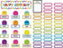 Teacher Created Resources Brights 4Ever Happy Birthday Mini Bulletin Board by Teacher Created Resources