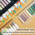 Translucent Sticky Note Tabs 1600pcs, Morandi Page Markers for Annotating Books, Repositionable Book Flags Tabs Strip