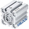 Pneumatic Air Cylinder 25mm Bore 25mm Stroke, Thin Double Action Hydraulic Cylinders SDA 25 X 25