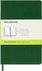 Moleskine Pocket Notebook, Plain, Myrtle Green, Hard Cover (3.5 x 5.5)