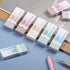 Mr. Pen 10 Pack Erasers - Wavy Sleeve Pencil Erasers in Morandi Colors for School Supplies
