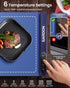 18"x11" 6 Settings, Gardon Warming Mat for Food - Food Warmers for Parties Buffet, Electric Warmer Tray with Temp