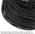 MECCANIXITY Twisted Mason Line Nylon Twine String Cord Black 50M/164 Feet for Netting, Landscaping, DIY Projects