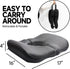 Tailbone 100% Dual-Piece Donut Pillow for Pain, Memory Foam Thick Bed Sore Cushion, T-Shaped Pressure Relief Pillows