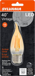 Sylvania 79580 1 LED Bulb, Medium Base, Amber