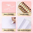 FLYING EAGLE 8.5 x 11 Large Graph Notebook, 210 Pages, Hardcover Graphing Notebook for Men Women, Pink
