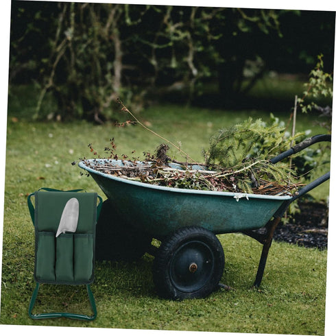 Portable Gardening Kneeler with Tool Storage Bag for Weeding