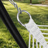 2 Pack 3.3-Inch Heavy Duty S Hooks, 304 Stainless Steel Hammock Hooks with Maximum Load Capacity of 557 lbs