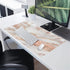 Rose Gold Marble Desk Mat, Cute Mouse Pad, Large Gaming Mousepad (31.5x15.75 in) for Work/Office/Home