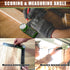 Digital Angle Finder Protractor, 2-in-1 Miter Saw Protractor, 7 Inch/200mm ABS Ruler for Woodworking, Metalworking,