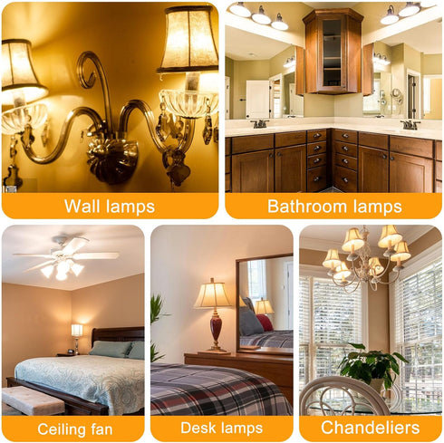 Dimmable G9 Bulb 3000K T4 G9 6W 60 120V 600 G9 Bulbs (3 Pack) LED Warm White, Replacement for Watts Halogen, Ceramic Bi