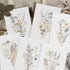 WEIZHEN 20-Pack 4x6 Watercolor Wildflowers Blank Greeting Cards with Envelopes - Blank Cards for Personalized Messages