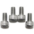Fullerkreg 0.8mm Pitch M5 x 10MM Socket Head Cap Screws, Allen Socket Drive, AISI 304 Stainless Steel, Quantity 50