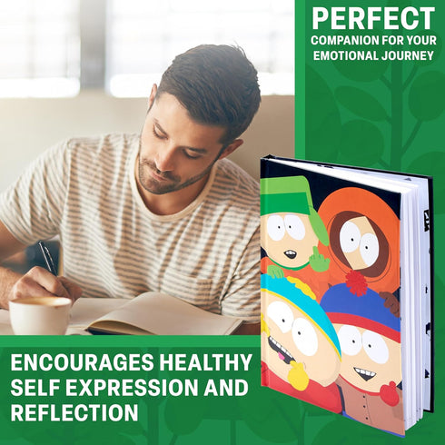 A5 Set, Set South Park and Mr Hankey Pen and Notebook Novelty Stationery - Funny Gifts for Men