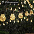 14ft Battery Operated 20 Hanging Bulb 100 LED String Lights, Vintage Outdoor Lights for Home, Patio, Christmas Party
