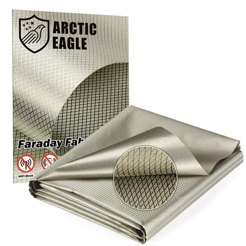 Faraday Fabric - Faraday Cloth for EMP Shield and Faraday Cage, 43" x 236"