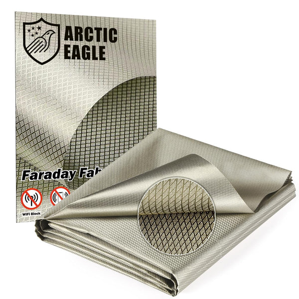 Faraday Fabric - Faraday Cloth for EMP Shield and Faraday Cage, 43" x 236"