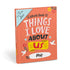 Em & Friends Fill in the Love Book - About Us Fill-in-the-Blank Gift Journal, 4.10 x 5.40-inches