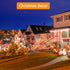 100FT 300LED 8 Kwaiffeo Halloween Lights, Orange String Light Outdoor Indoor, Modes Connectable Orange Lights