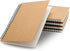 TWONE Notebook, College Ruled Spiral Notebook, Kraft Brown Soft Cover, 100 Pages, 50 Sheets, 5-1/2x8-1/4 Inches, 5