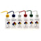 ULAB Scientific Right-to-Know Safety Wash Bottle Set, 500ml with Draw Tube, for Acetone, Ethyl Alcohol, Methanol