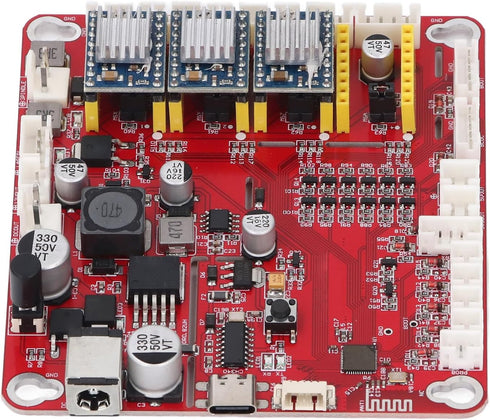 3 1.1 Engraving Machine Accessory Axes Control Board with Type C Interface, GRBL Firmware, PWM TTL Sign Control, Plug