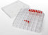 SP Bel-Art PCR Tube Freezer Storage Box for 0.2ml Tubes, 144 Places, Pack of 5