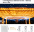 10x10 8 3 Sets, 3010 270 Net Lights Outdoor FT, Modes Connectable Mesh Lights with Plug- Connect FT Coverage, LED