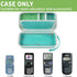 Case Compatible with Texas Instruments TI-84 Plus CE/TI-84 Plus/TI-83 Plus/TI-30XS / TI-36Pro Graphing Calculator, Scientific Calculators Box for Ruler, Rubber, Pencil and Other- Green (Case Only)