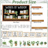 Set Greenery Bookshelf Bulletin Board Plant Motivational Classroom Decor Inspirational Quote Frame Potted Plant Cutout