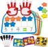 Coogam Montessori Math Manipulatives Number Counting Block, Magnetic Ten Frame Addition Subtraction