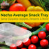 Large 6x8 Inch Anti-Spill Plastic Nacho Trays 25 Pack, Reusable 2 Compartment Boats for Dips, Snacks, and Fair Foods