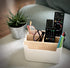 REPUS Industries Multi-Purpose Organizer & Storage Box, Remote Control Holder, MakeUp holder, Modern Desk Side