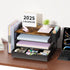 4-Tier gianotter Wood Desk Organizers and Accessories with File Holder, Desk Accessories & Workspace Organizers