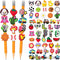 Pencil Clip Topper, 50 Pcs Different Pencil Decoration, Cute Charms for Kids, Students, School Gifts