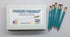Express Pencils Half Pencils with Eraser - Light Turquoise Mini Non-Toxic Hexagon Golf Pocket Pencils, Box of 72