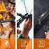 Rush Deer Pocket Knife, Folding Knife with Clip, Glass Breaker, EDC Utility Knife for Outdoor