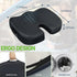 Tailbone Season Guard Pain Relief Office Chair Seat Cushion, Memory Foam Gel Seat Cushion for Sciatica Pain Relief