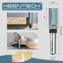 KEENTECH Router Bits 1/4" Shank, Flush Trim Router Bit, Top Bearing Carbide Tipped Pattern Bit, Template Straight Heavy Duty Woodworking Trimming Cutting Tool for Wood, 1/2" Diameter, 1" Depth
