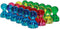 Bullseye Office Assorted Acrylic Push Pin Magnets, 24 Pack - Perfect for Refrigerator, Whiteboard, Office