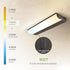 12 Inch 5W 2700K-5000K 442LM, CRI90+, Counter Dimmable ASD LED Under Cabinet Lighting Hardwired, Selectable, Direct